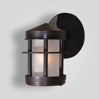 5186-led-br-w-ba-copper-bronze-wall-light-contemporary - ADG Lighting Collection