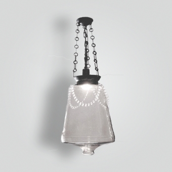 7017-mb1-br-h-sh-pyrex-glass-pendant-clear-with-crystal-beads-ADG-Lighting-Collection