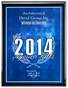 Award 2014 Best Of Business Interior Design ADG Lighting