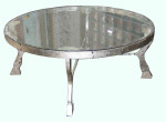 10050 Silver Leaf table
