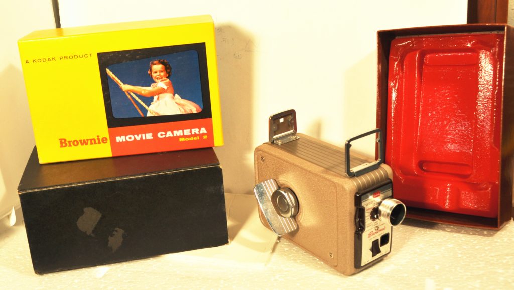 Vintage Kodak Brownie 8mm Movie Camera with original box