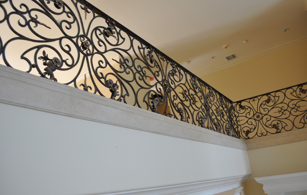 French Iron Rails By ADG Lighting