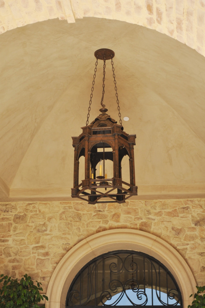 Italian Country Estate Cathedral Light Fixtures By ADG Lighting