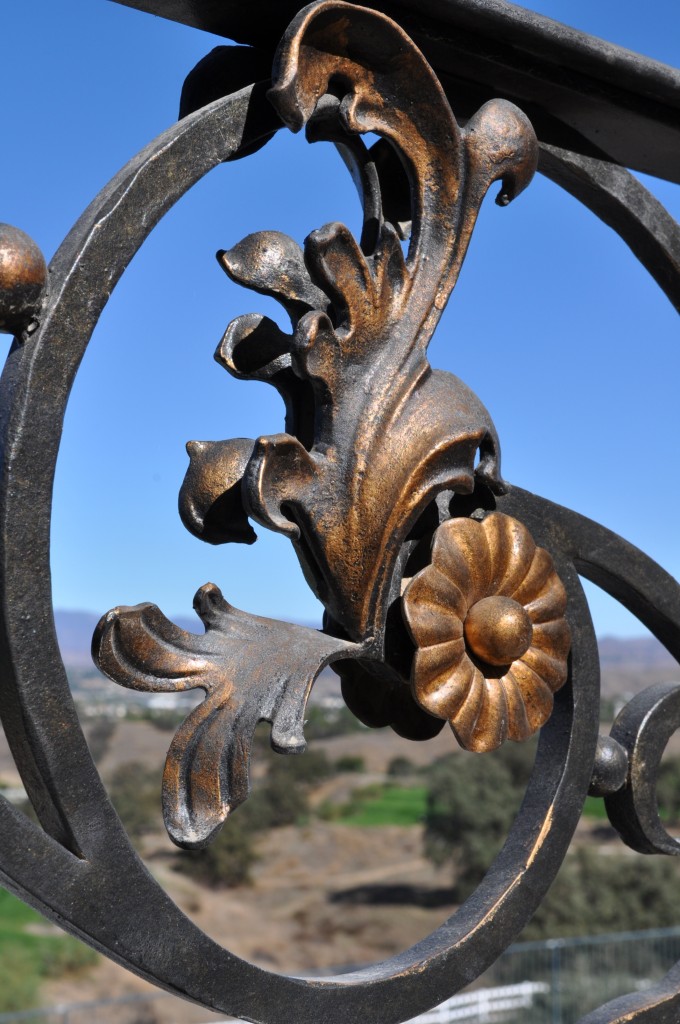 Tournament Players Club Estate Iron Rail Detail Wrought Iron And Gold Leaf 11 5 2010 184 Details By Architectural Detail Group Iron And Lighting