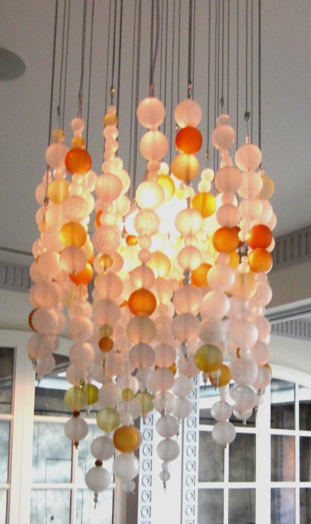 7399 Mb6 Gl H Gl Ball Chandelier Contemporary Glass Pendant Spago 1