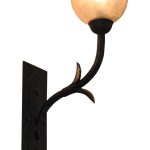 Rose Wall Sconce With Glass