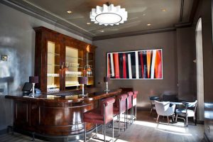 Spago14M Bar With Royere Style Pendant By ADG Lighting Copy 2