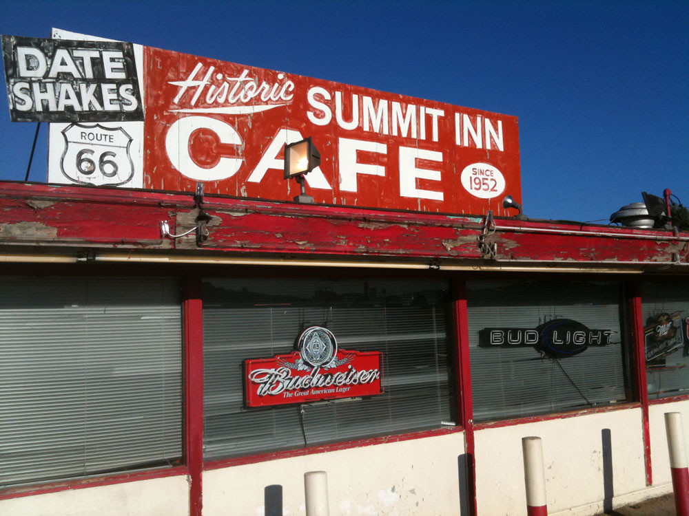 summit inn, historical route 66, route 66, americana