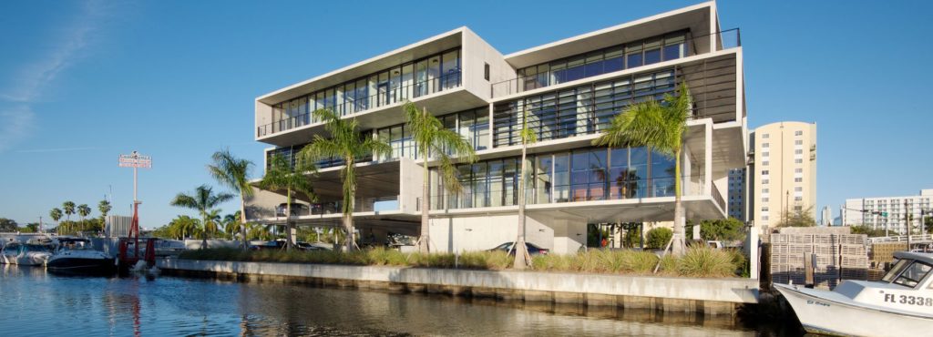 Miami River Hosts a New Industrial Headquarters