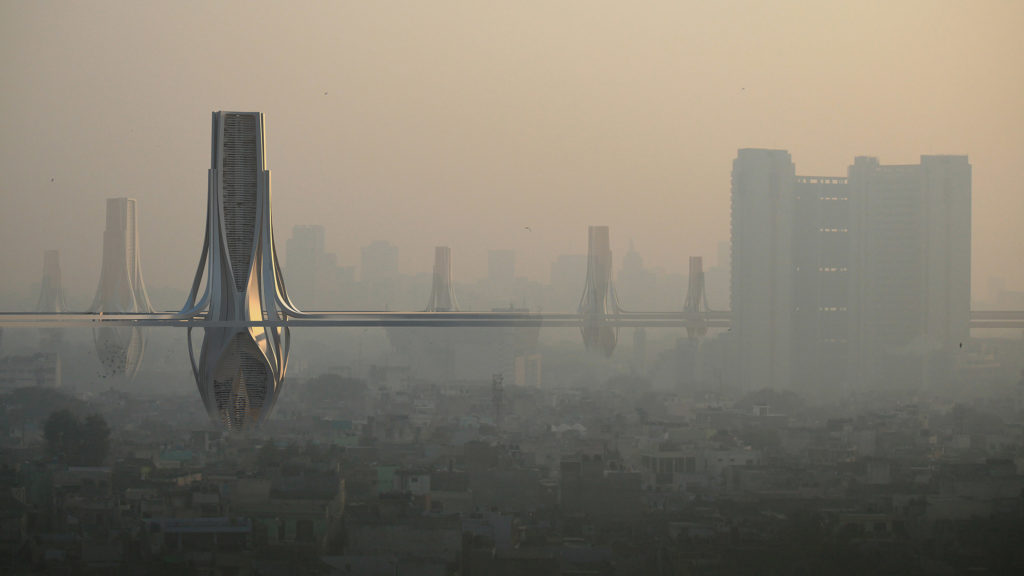 New Delhi Will Feature Smog Towers to Reduce Smog