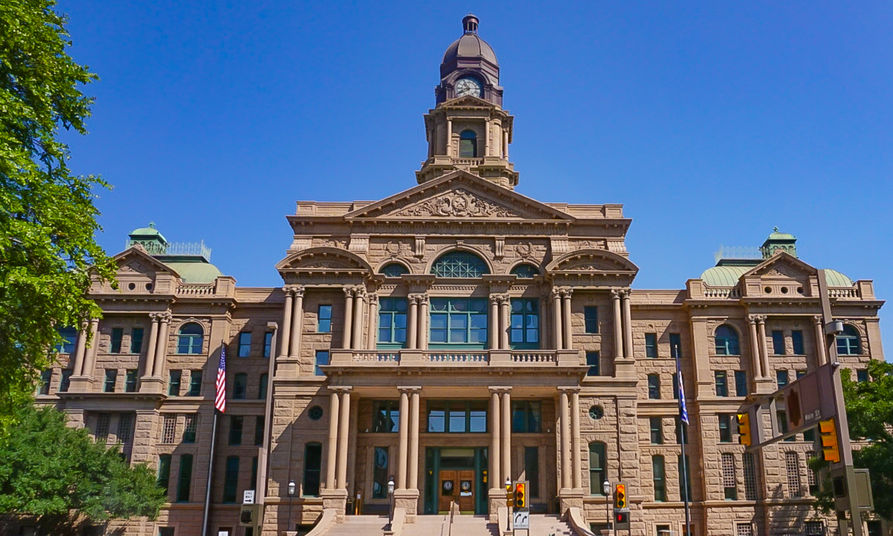 Tarrant County Courthouse in Dallas-Fort Worth