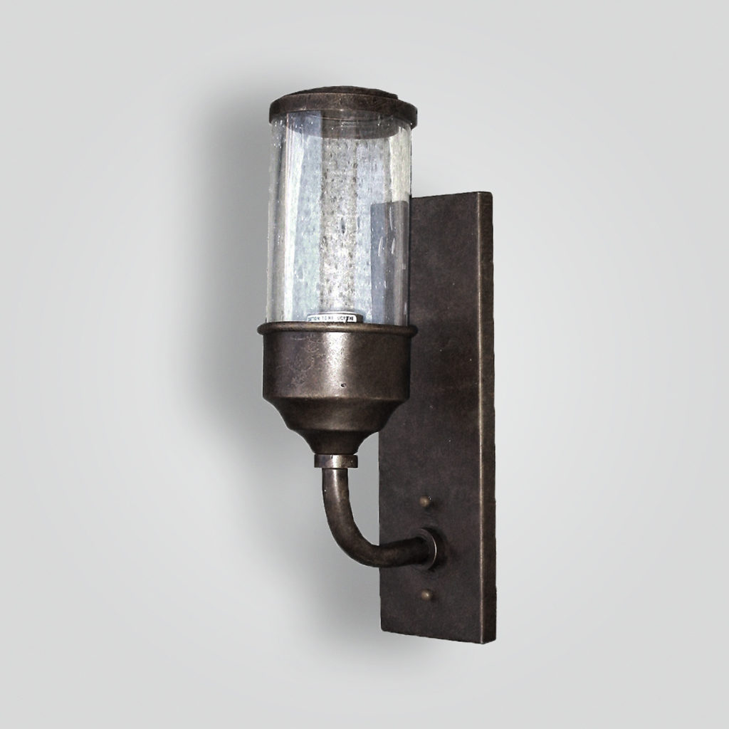 144-mb1-br-w-sh Cylinder Sconce – ADG Lighting Collection