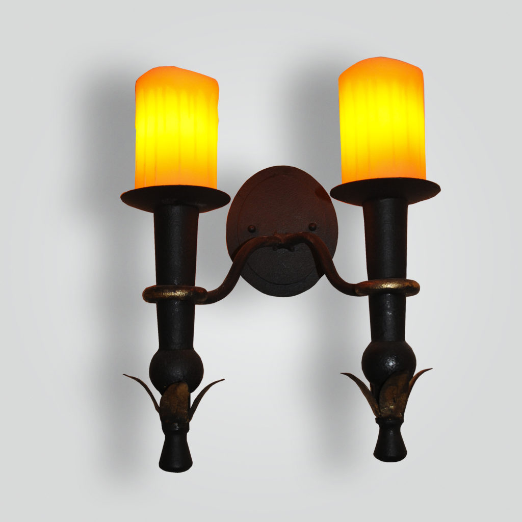 5044-cb2-ir-w-ba-rose-double-torch-sconce – ADG Lighting Collection