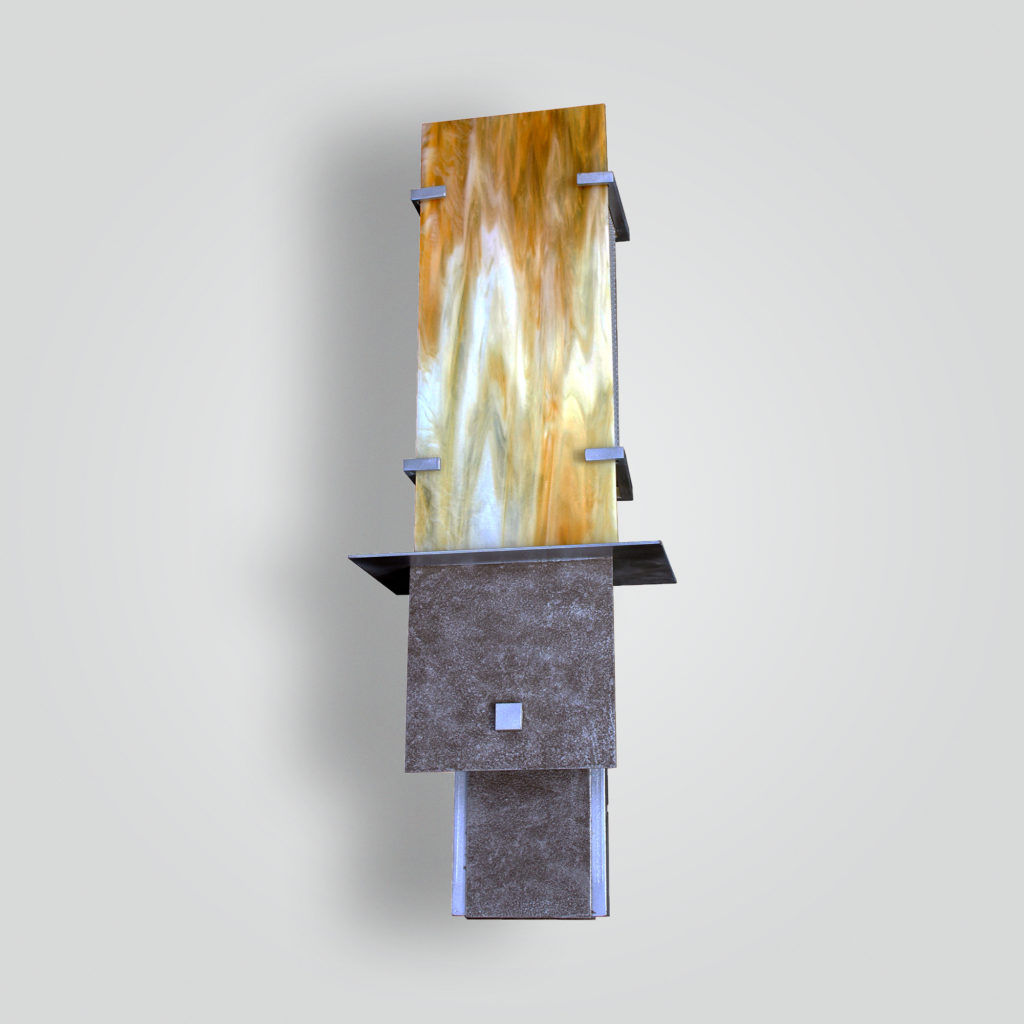 5062-mb1-st-s-sh Honey Glass Wall Sconce – ADG Lighting Collection