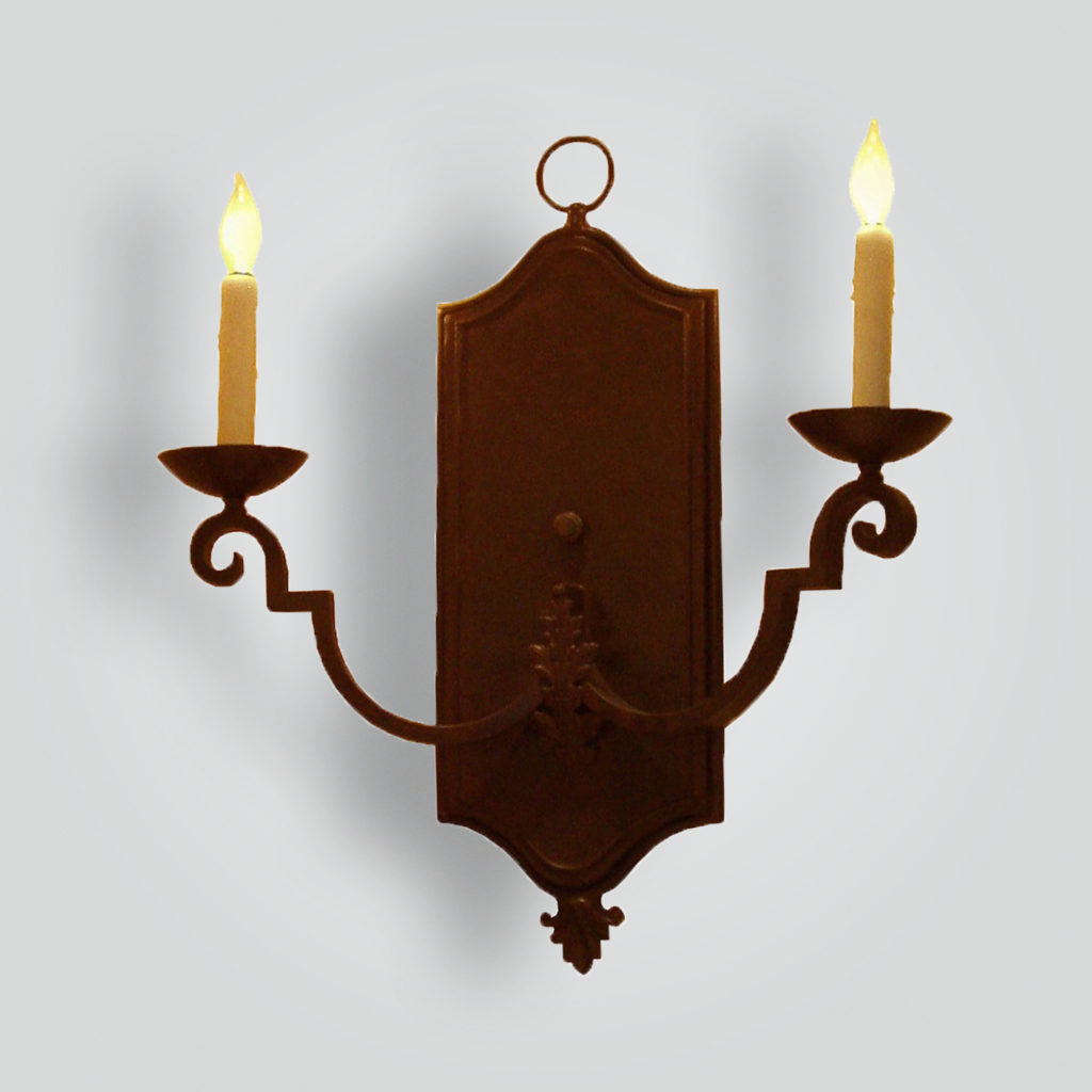 5279-cb2-br-ba-wall-sconce-large-back-plate – ADG Lighting Collection