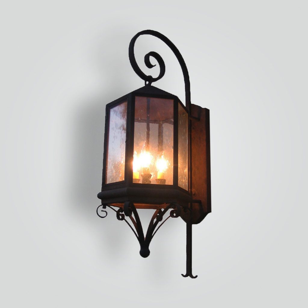 682-cb4-br-w-shba Kane Transitional Lantern – ADG Lighting Collection