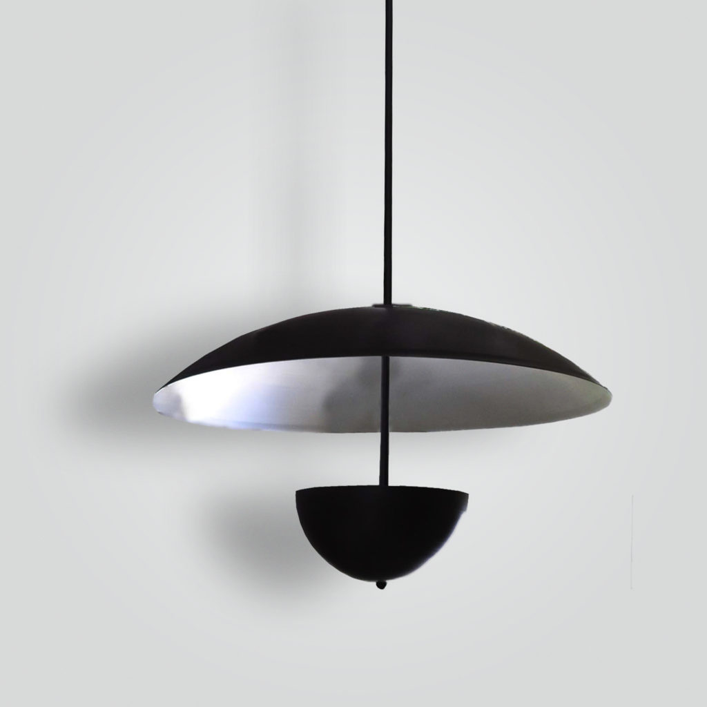 7190-mb2-al-h-sh 1950-style Chicago Pendant – ADG Lighting Collection