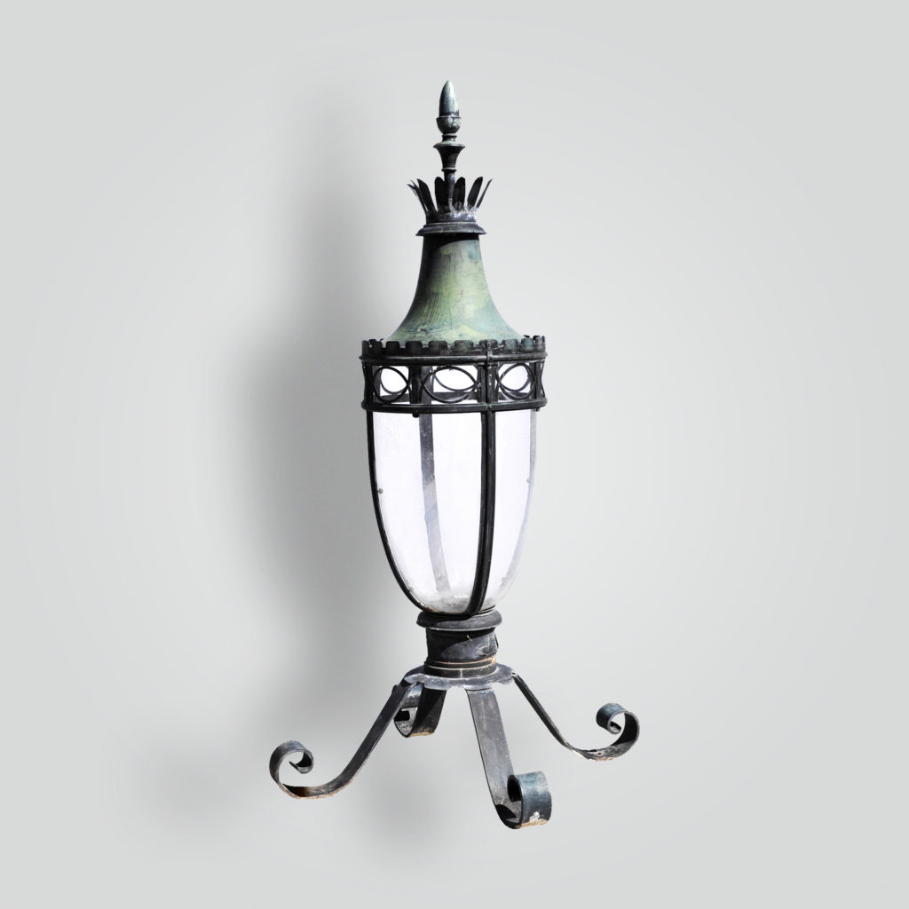 750-mb1-br-p-ba Georgian Pilaster Lantern – ADG Lighting Collection