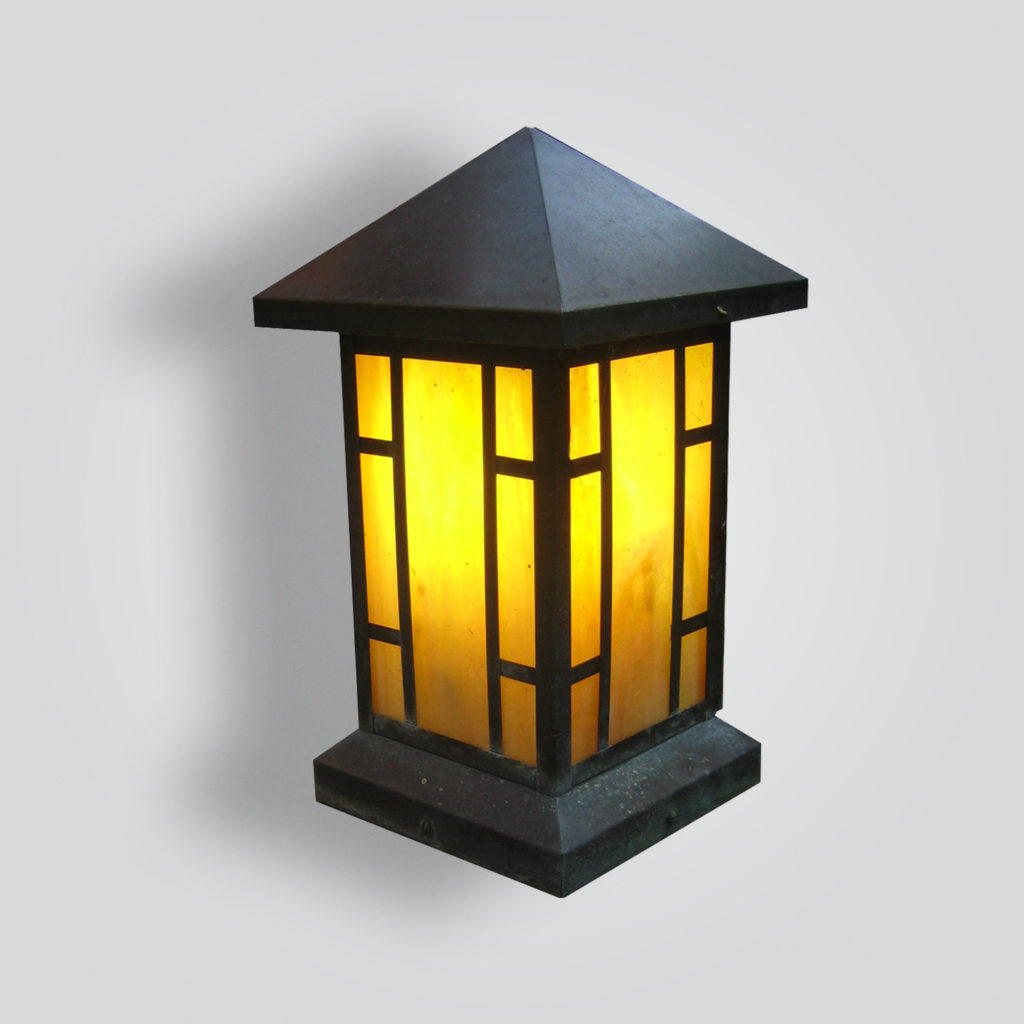 800-mb1-br-p-sh Craftsman Lantern – ADG Lighting Collection