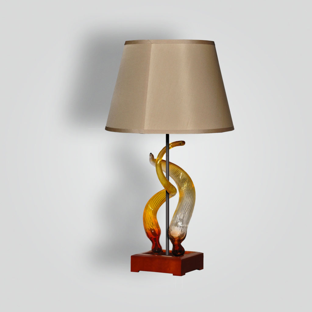 8081-mb2-wogl-l-blown-glass-lamp-silk-shade – ADG Lighting Collection