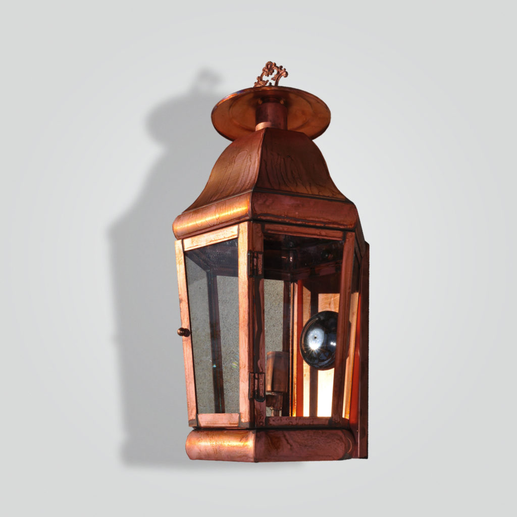 950-cb1-br-w-sh New Orleans Lantern – ADG Lighting Collection