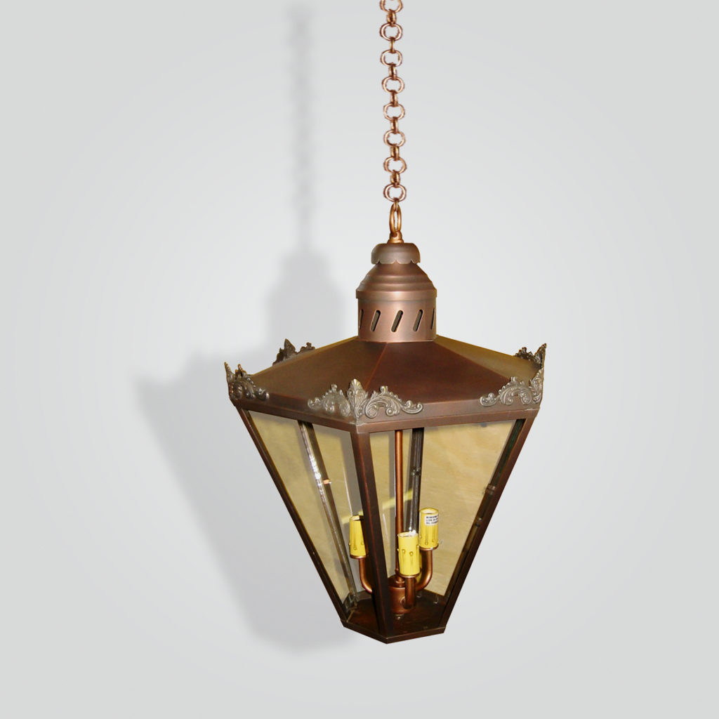 2100 cb3 br h sh New Orleans Lantern – ADG Lighting Collection