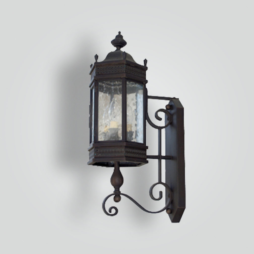 865-cb4-br-w-sh Prince Edward Small Wall Op – ADG Lighting Collection