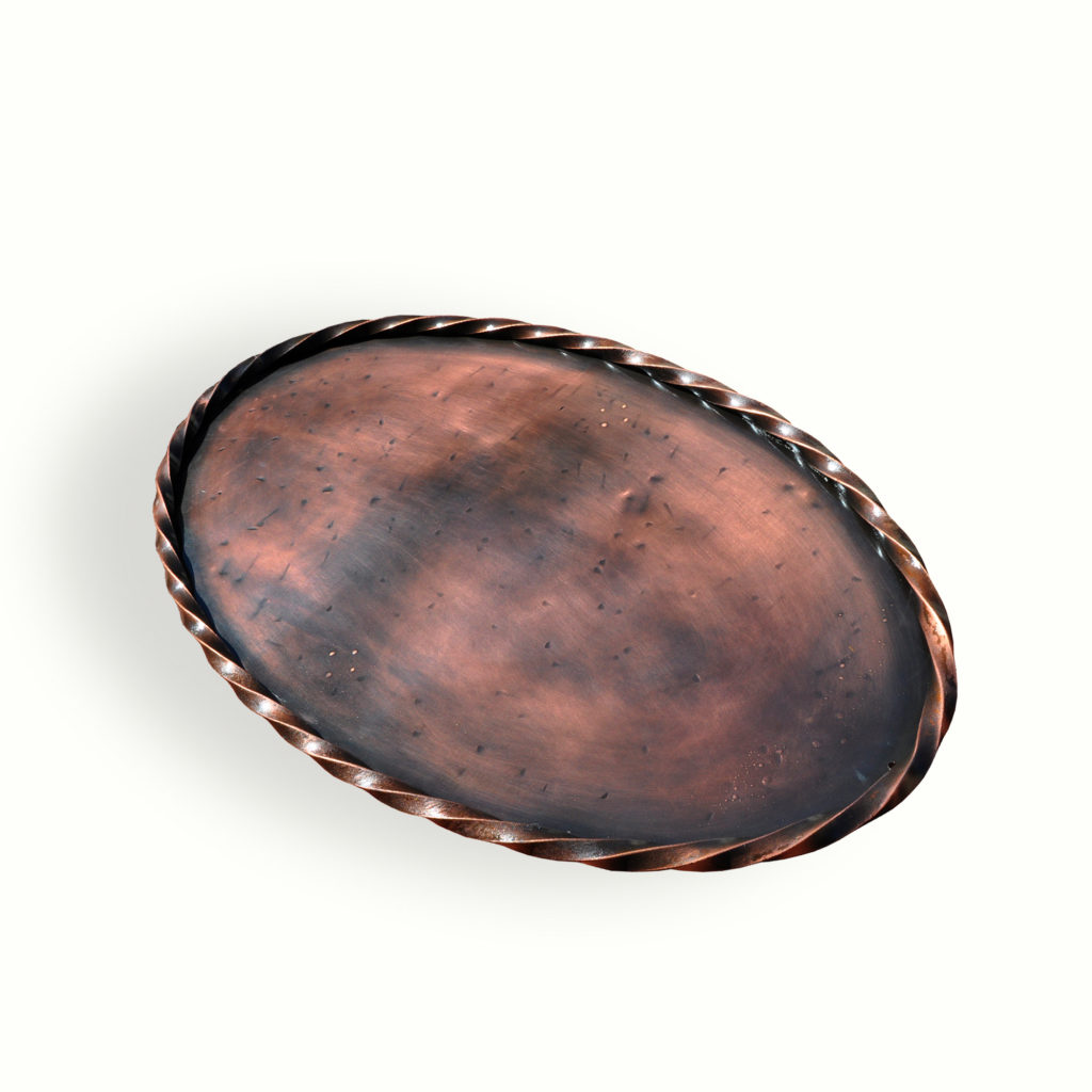 10020-ir-ta Copper Platter top ADG Lighting Collection