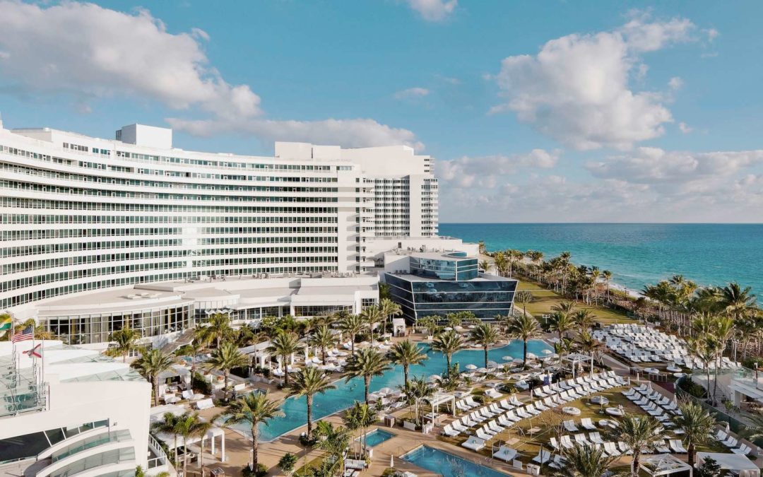 The Hotel Architecture of the Fontainebleau Miami Beach
